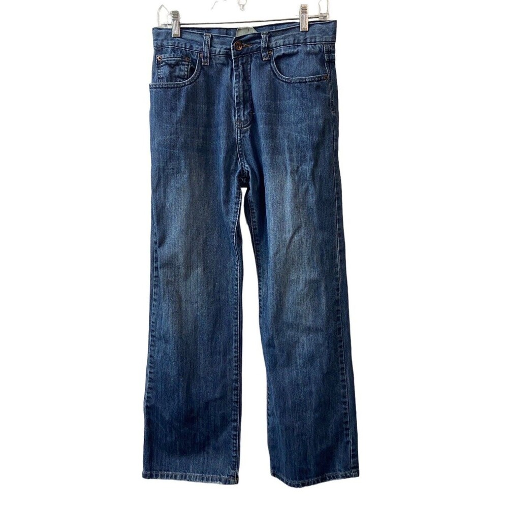 Urban Up Jeans Girls Size 18 Flared Bootcut Medium Wash